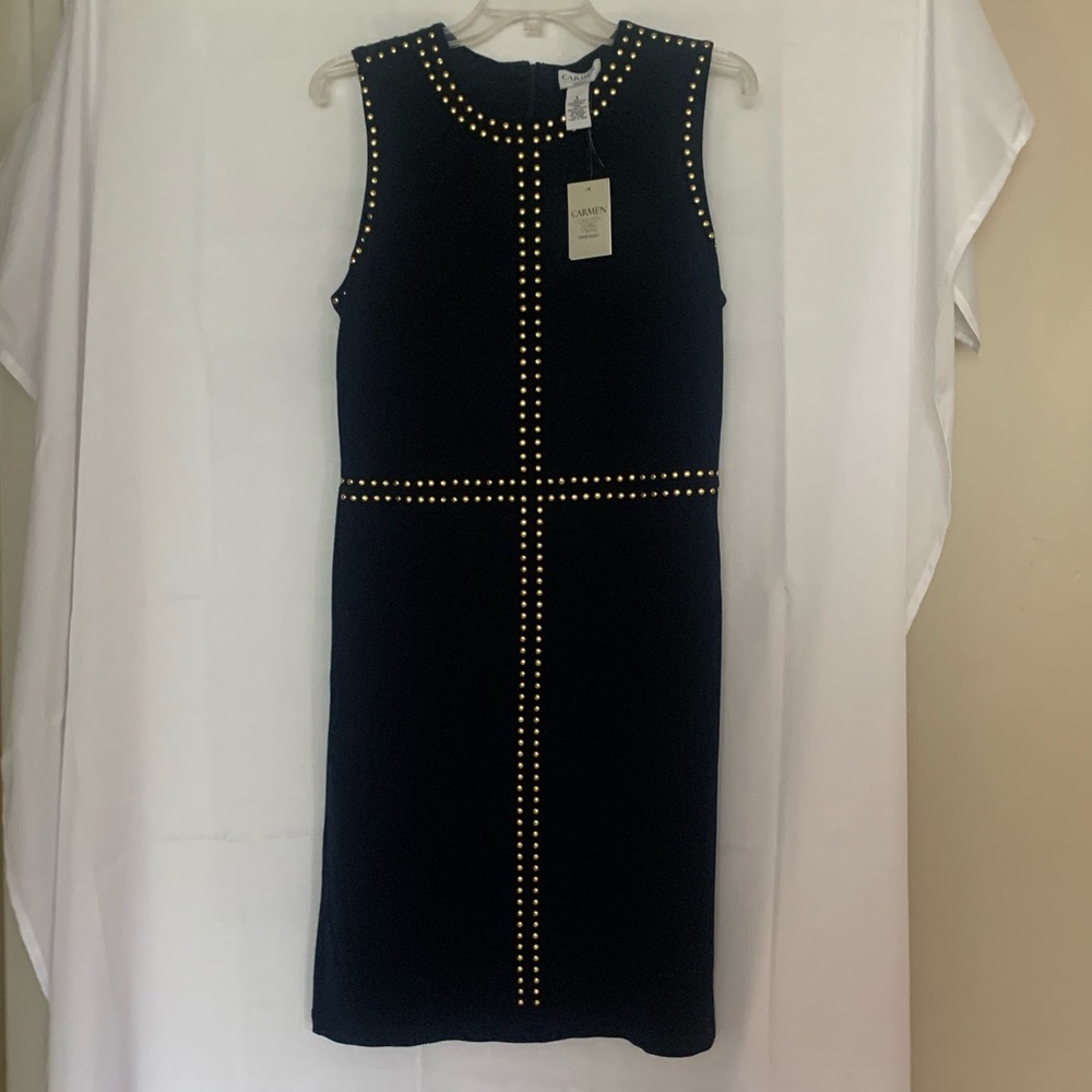 Navy blue dress